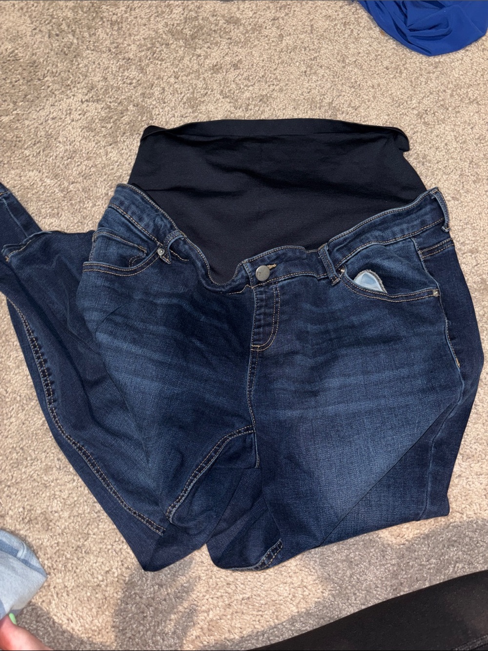 Time and tru maternity jeans